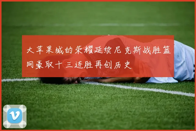 大苹果城的荣耀延续尼克斯战胜篮网豪取十三连胜再创历史